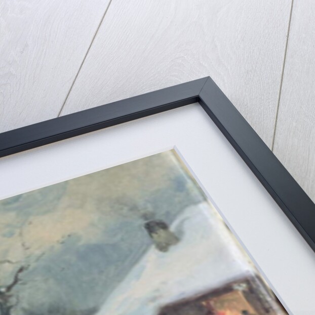 Sleighs in Front of a House, 1930 by Adam Setkowicz