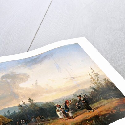 Arguments with the Jewish Merchant, 1853 by Franciszek Kostrzewski