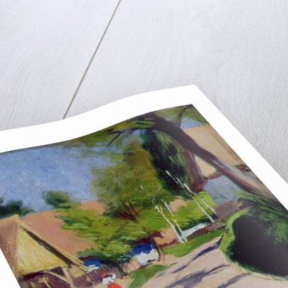 Road through a Village, 1910 by Wlodzimierz Tetmajer