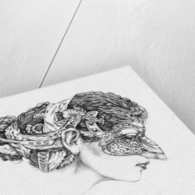 Venetian carnival, Colombina, 2012 by Runa Anastasiya Rudaya