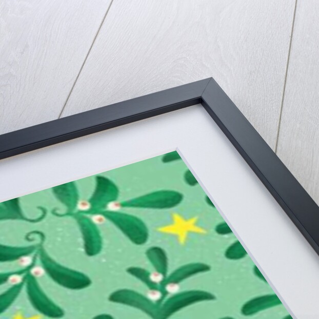 Green Christmas pattern, 2016 by Runa Anastasiya Rudaya