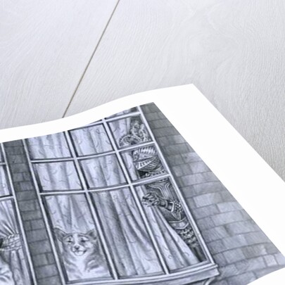 Tea time with the Queen, 2012 by Runa Anastasiya Rudaya