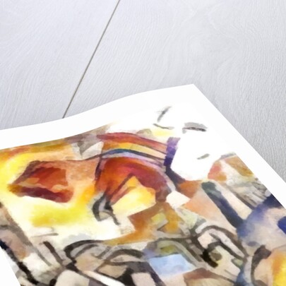 Above the city, 2016 by Alex Caminker