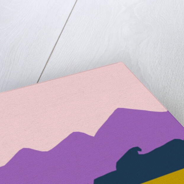 Nearby mountains, 2016 by Alex Caminker