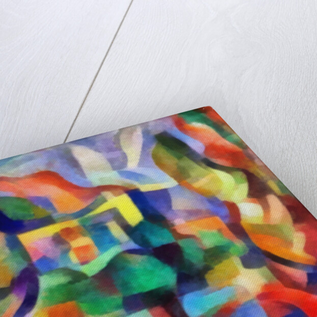 Earth and sky, 2017 by Alex Caminker