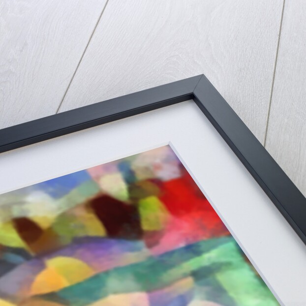 Blue houses,2017 by Alex Caminker