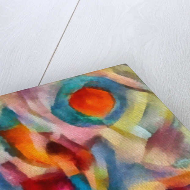 Lilac-violet landscape, 2017 by Alex Caminker