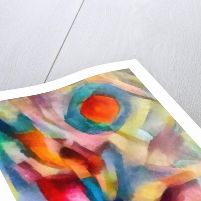 Lilac-violet landscape, 2017 by Alex Caminker