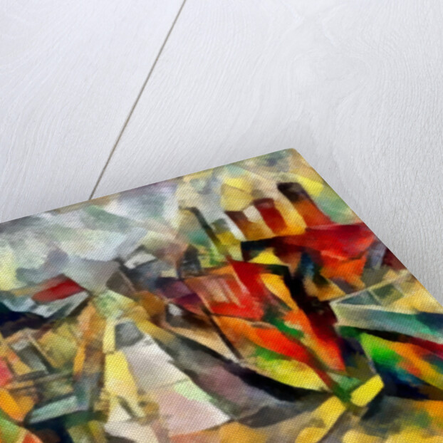 Autumn street, 2017 by Alex Caminker