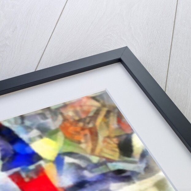 Blue-red landscape, 2017 by Alex Caminker