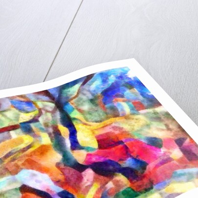 House in the woods, 2017 by Alex Caminker