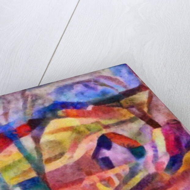 Landscape in pink, 2017 by Alex Caminker