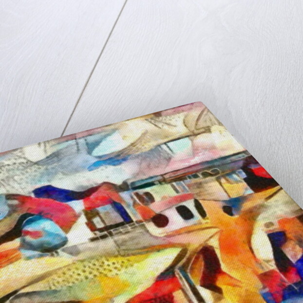 The sky is turning pink, 2017 by Alex Caminker