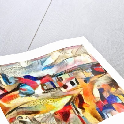 The sky is turning pink, 2017 by Alex Caminker