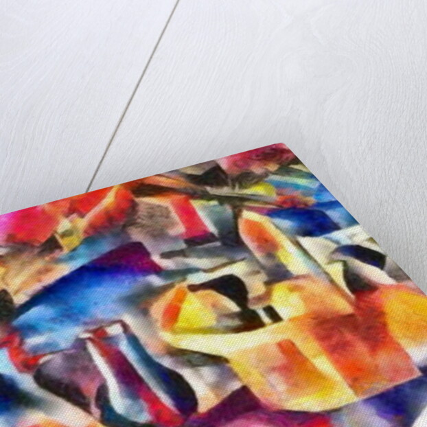 Still life with a basket II, 2017 by Alex Caminker