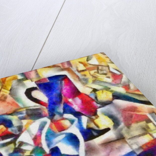 Scattered pack with fruits, 2017 by Alex Caminker