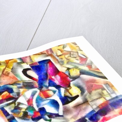 Scattered pack with fruits, 2017 by Alex Caminker