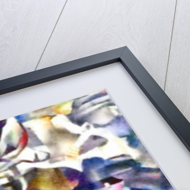 The houses behind the tree, 2017 by Alex Caminker