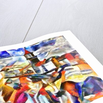 City on the river, 2017 by Alex Caminker