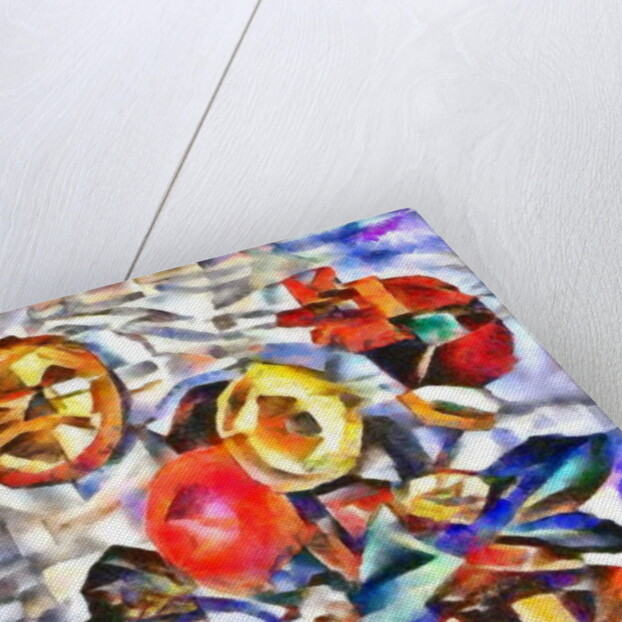 Bouquet with big flowers, 2017 by Alex Caminker