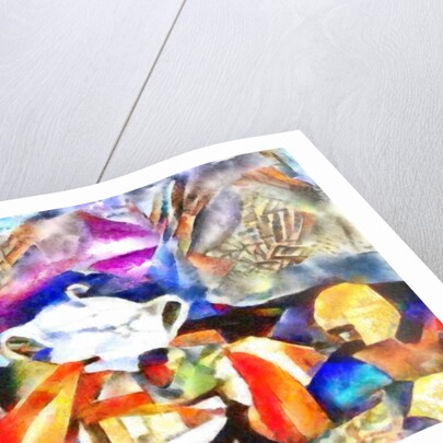 White teapot, 2017 by Alex Caminker