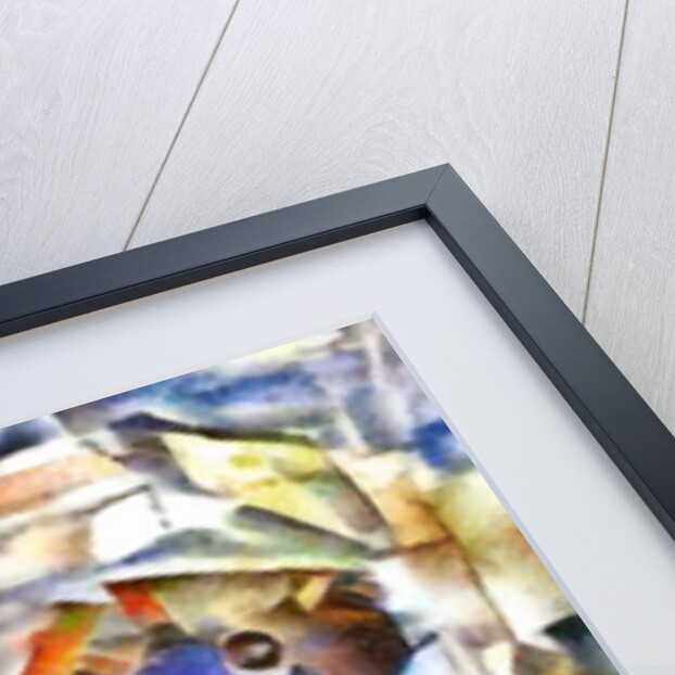 Purple roof house, 2017 by Alex Caminker