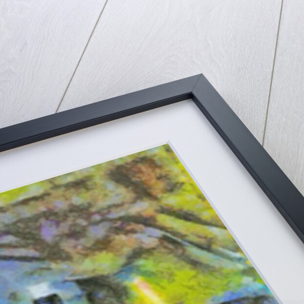 In blue № 5, 2017 by Alex Caminker