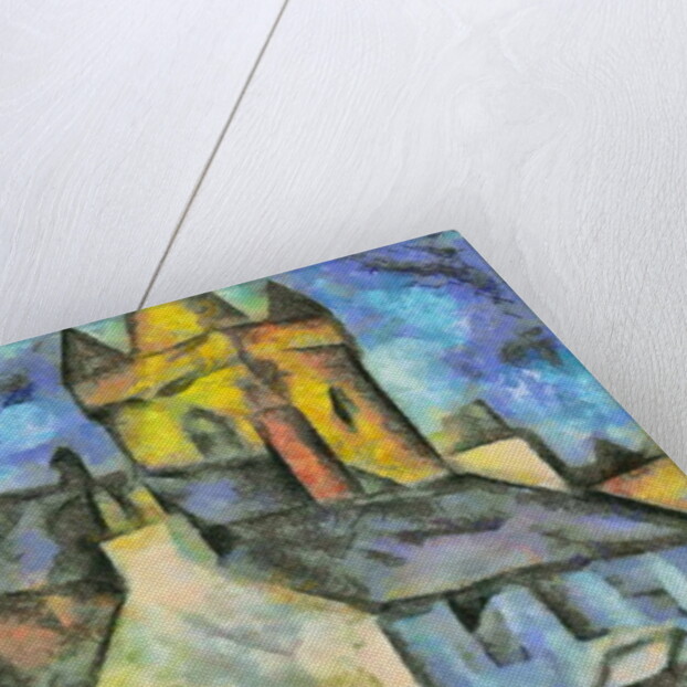 In blue № 8, 2017 by Alex Caminker