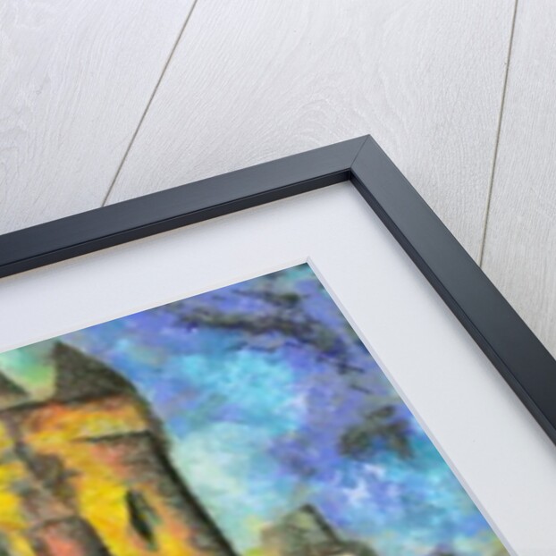 In blue № 8, 2017 by Alex Caminker