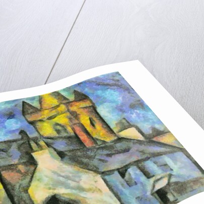 In blue № 8, 2017 by Alex Caminker