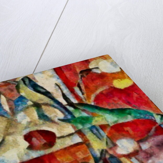 In the red #11, 2017 by Alex Caminker