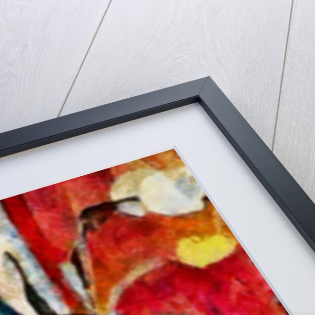 In the red #11, 2017 by Alex Caminker