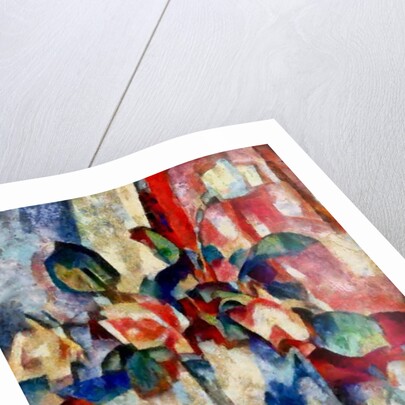 In the red #14, 2017 by Alex Caminker