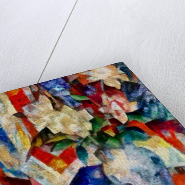 In the red #26, 2017 by Alex Caminker