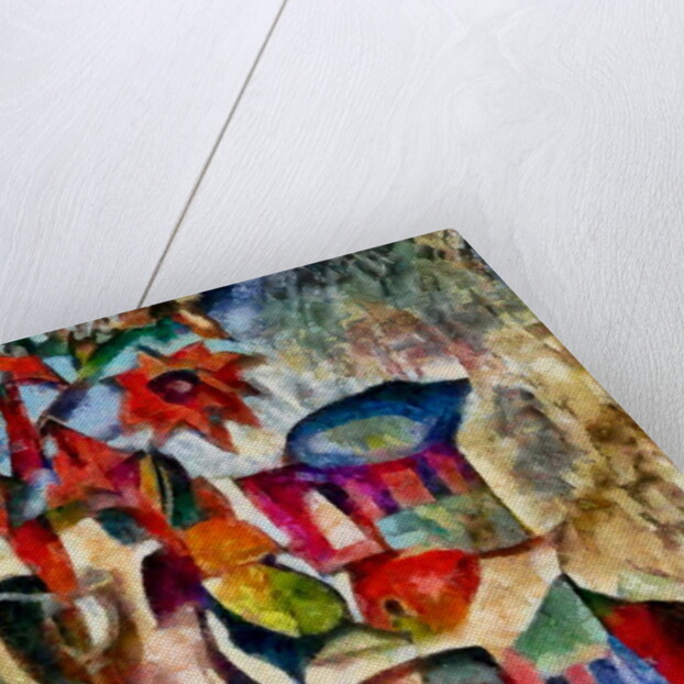 In the red #13, 2017 by Alex Caminker