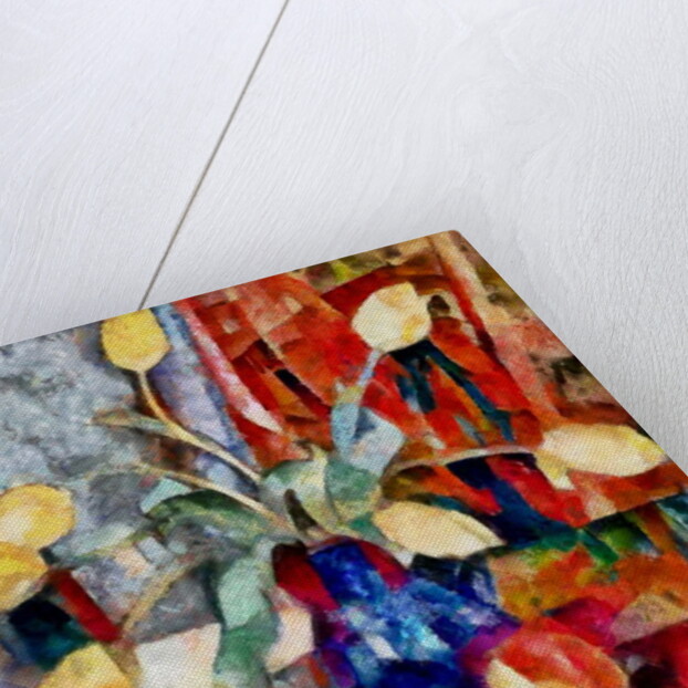 In the red #17, 2017 by Alex Caminker