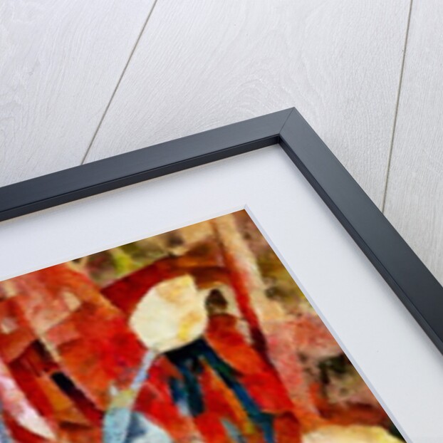 In the red #17, 2017 by Alex Caminker