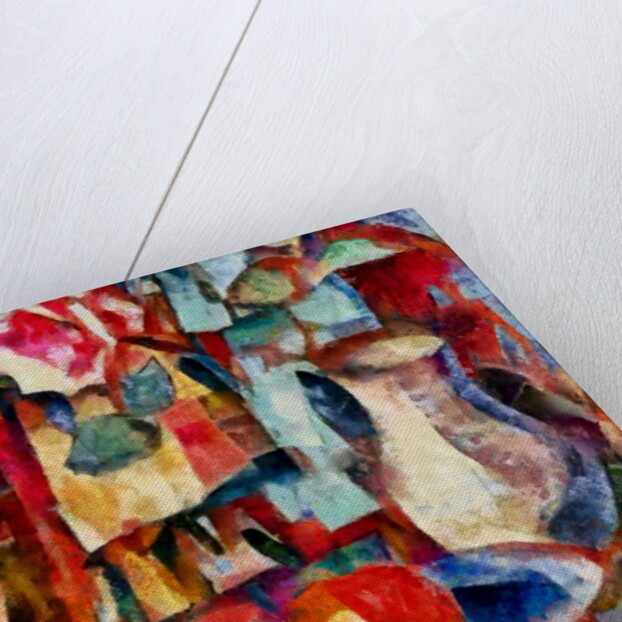 In the red #18, 2017 by Alex Caminker