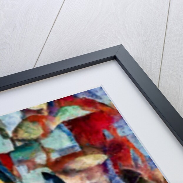 In the red #18, 2017 by Alex Caminker