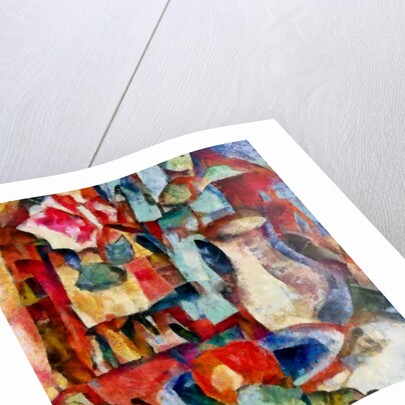 In the red #18, 2017 by Alex Caminker