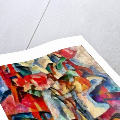 In the red #22, 2017 by Alex Caminker