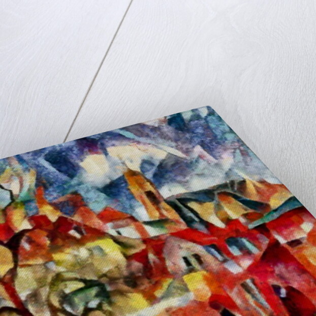 In the red #6, 2017 by Alex Caminker