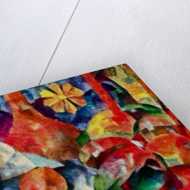 In the red #23,2017 by Alex Caminker