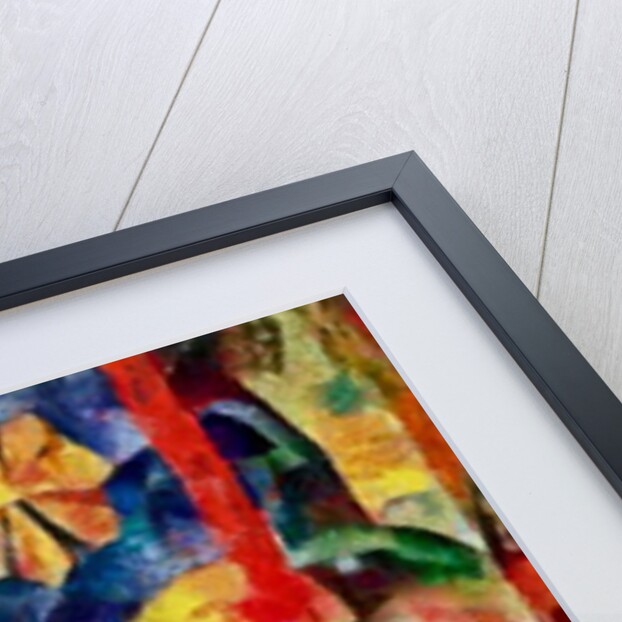 In the red #23,2017 by Alex Caminker