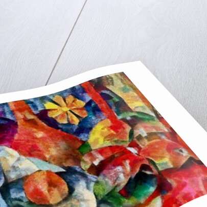 In the red #23,2017 by Alex Caminker