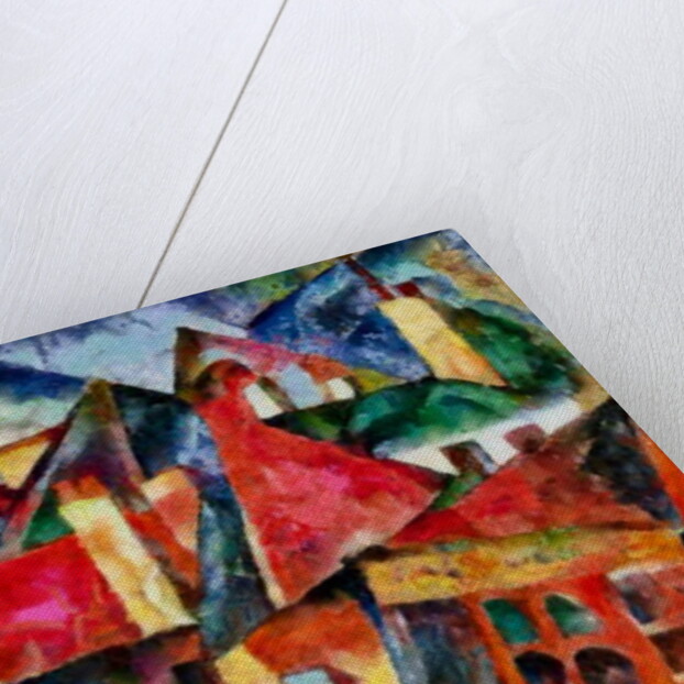 In the red #8, 2017 by Alex Caminker