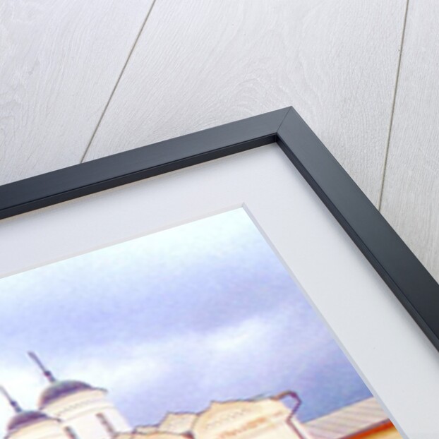 Peoples on the road to the cathedral, 2017 by Alex Caminker