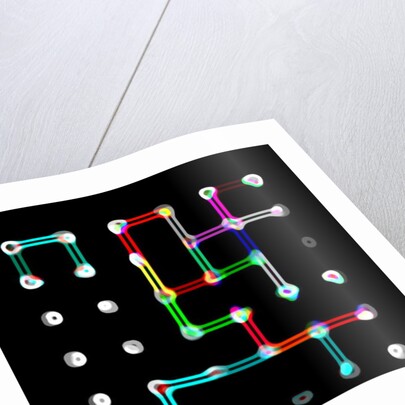 Electric circuit, 2017 by Alex Caminker