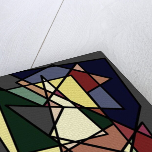 Cubism landscape, 2017 by Alex Caminker