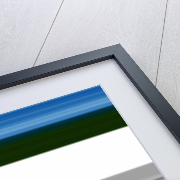 Stripes-strings blue, 2019 by Alex Caminker